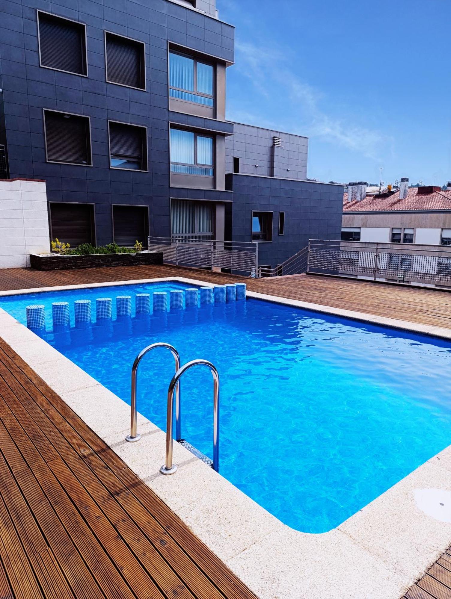 Atico Chill-Out De Lujo Con Piscina Y Parking Gratis Leilighet Vigo Eksteriør bilde