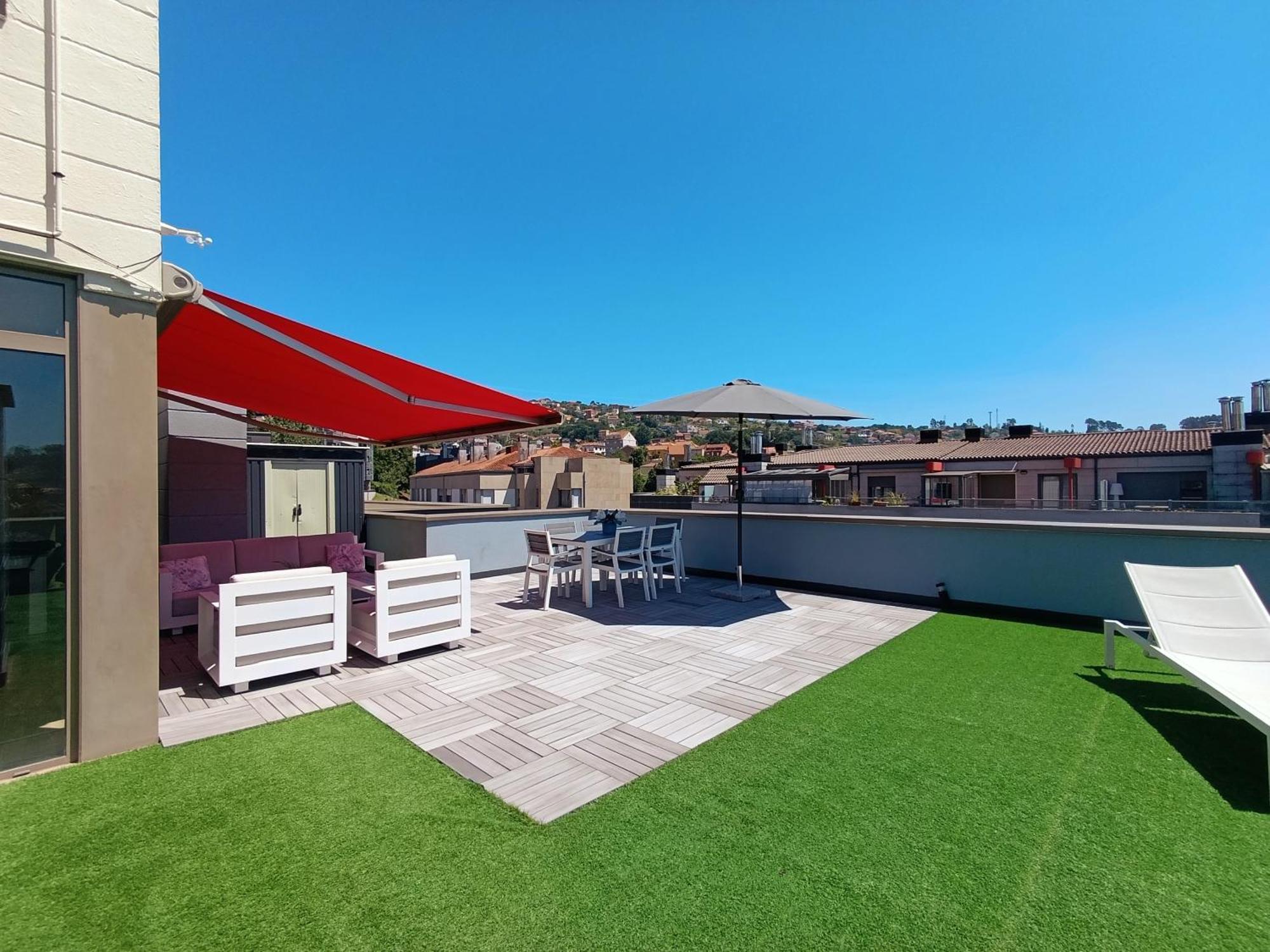 Atico Chill-Out De Lujo Con Piscina Y Parking Gratis Leilighet Vigo Eksteriør bilde